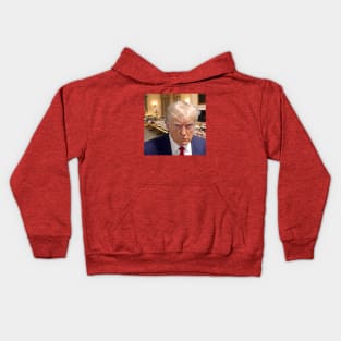 Trump Mugshot / Big Macs Kids Hoodie